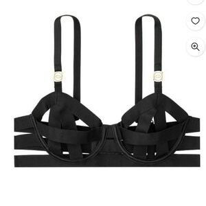 Vs strappy unlined balconet bra